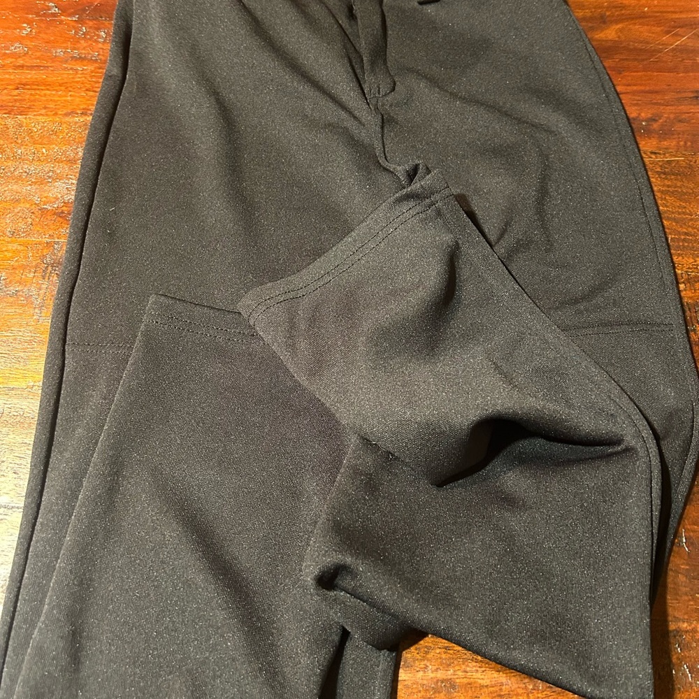 Youth XLG AUGUSTA Black baseball pants